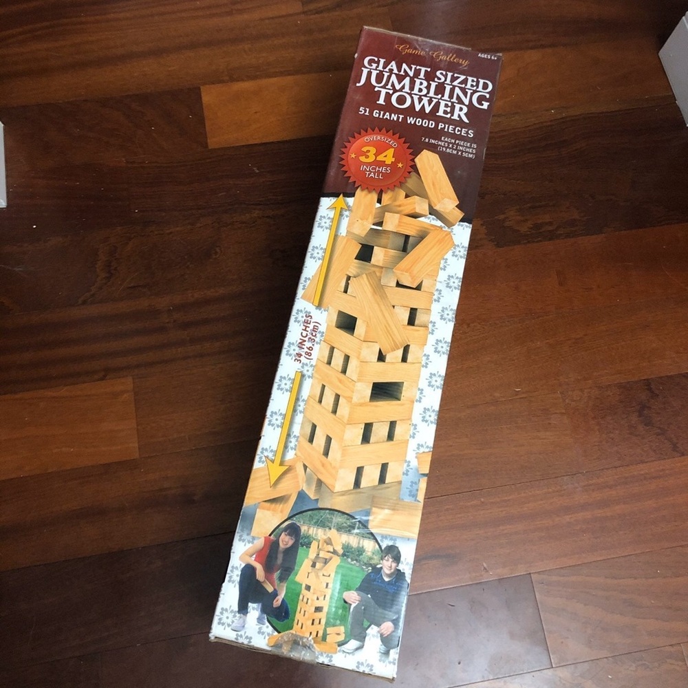 🆕 Giant sized jumbling tower